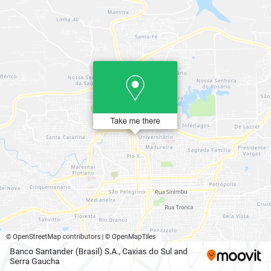 Banco Santander (Brasil) S.A. map