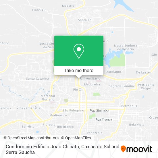 Condominio Edificio Joao Chinato map