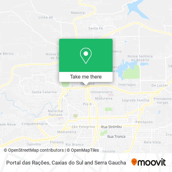 Portal das Rações map