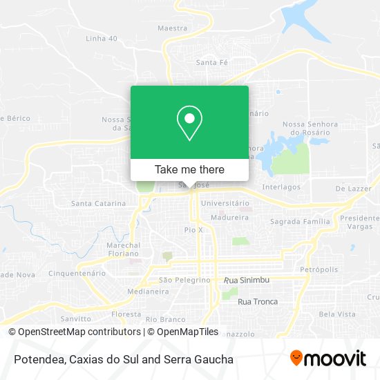Potendea map