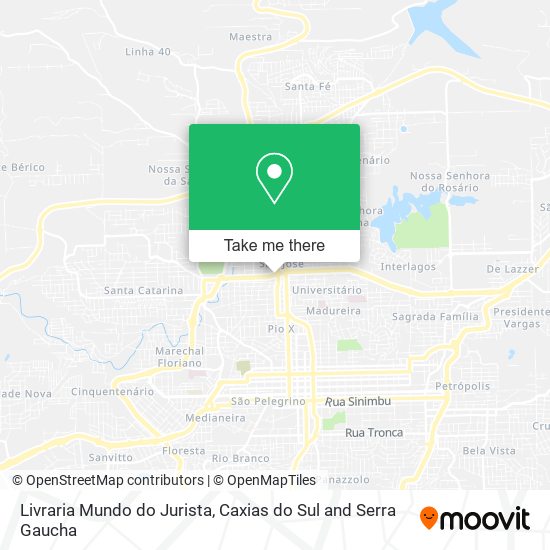 Livraria Mundo do Jurista map