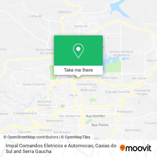 Mapa Impal Comandos Eletricos e Automocao