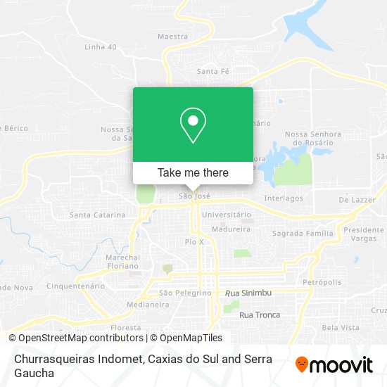 Churrasqueiras Indomet map