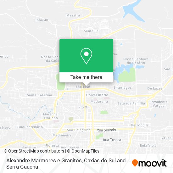 Alexandre Marmores e Granitos map