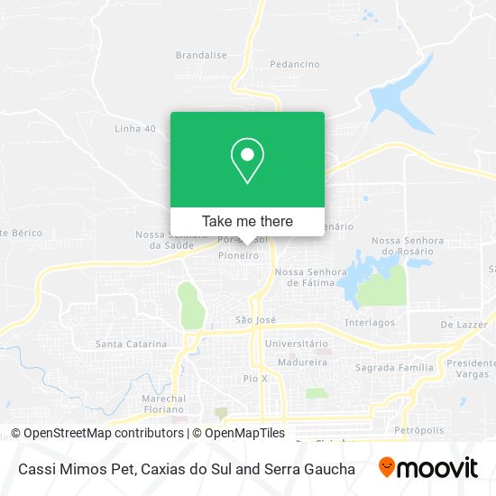 Cassi Mimos Pet map