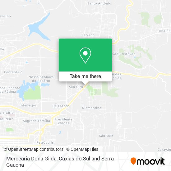 Mercearia Dona Gilda map