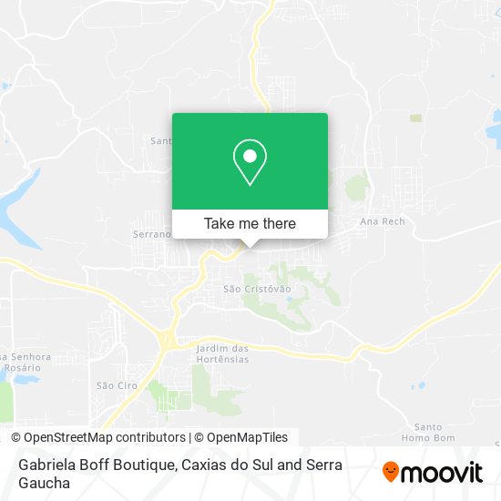 Gabriela Boff Boutique map