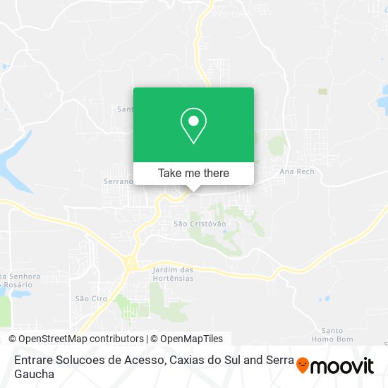 Entrare Solucoes de Acesso map