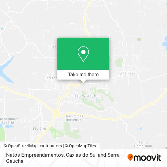 Natos Empreendimentos map