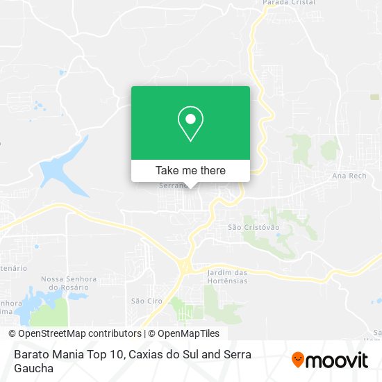 Barato Mania Top 10 map
