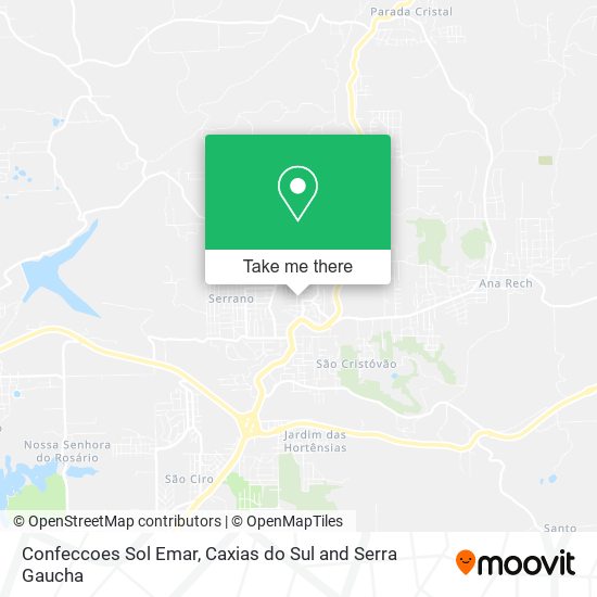 Confeccoes Sol Emar map