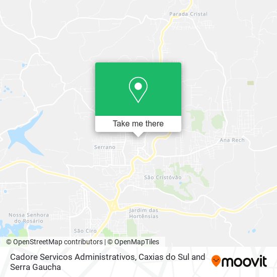 Cadore Servicos Administrativos map