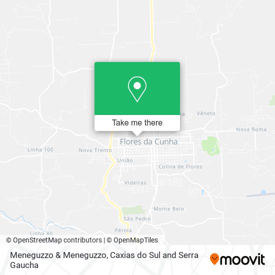 Meneguzzo & Meneguzzo map