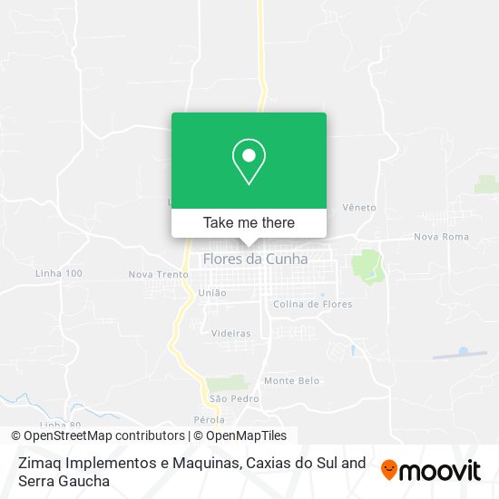 Zimaq Implementos e Maquinas map