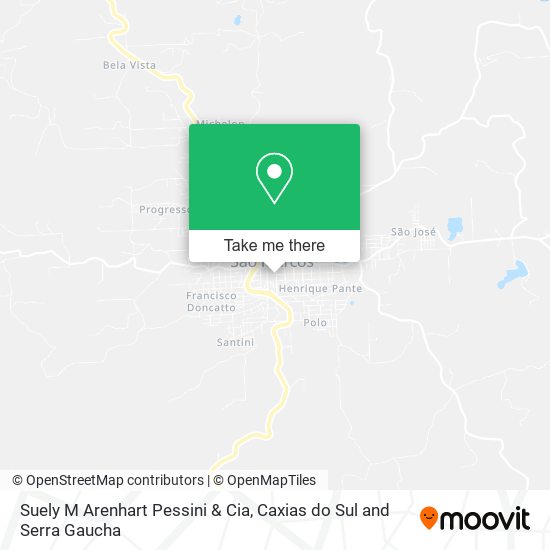 Suely M Arenhart Pessini & Cia map