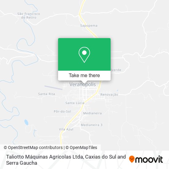 Taliotto Máquinas Agrícolas Ltda map