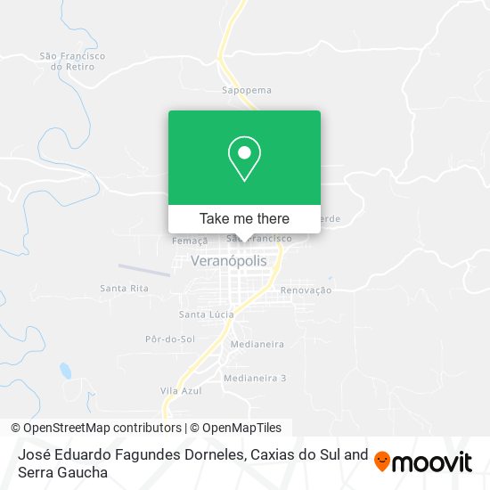 José Eduardo Fagundes Dorneles map
