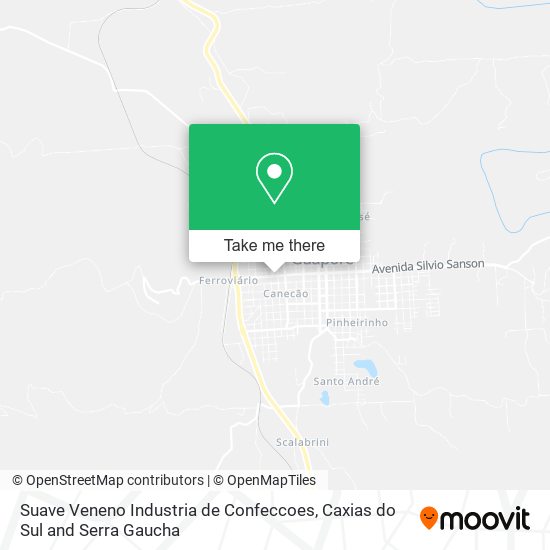 Suave Veneno Industria de Confeccoes map