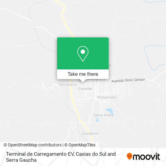 Terminal de Carregamento EV map
