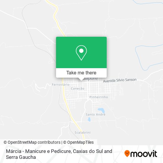 Márcia - Manicure e Pedicure map