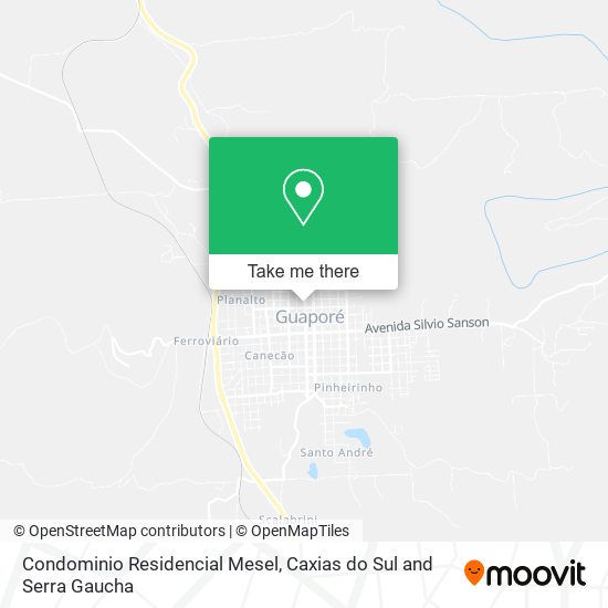 Condominio Residencial Mesel map