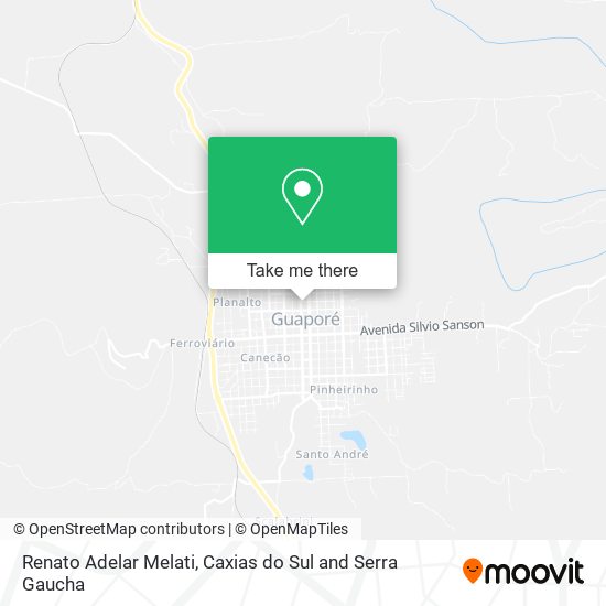 Renato Adelar Melati map