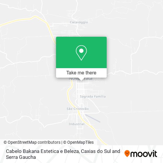 Cabelo Bakana Estetica e Beleza map