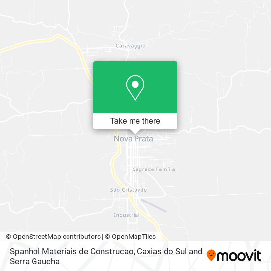 Spanhol Materiais de Construcao map