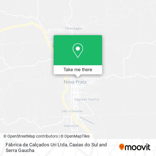 Fábrica de Calçados Uri Ltda map