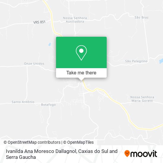 Ivanilda Ana Moresco Dallagnol map