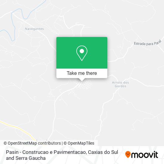 Pasin - Construcao e Pavimentacao map