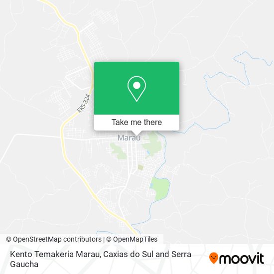 Kento Temakeria Marau map