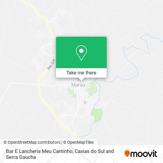 Bar E Lancheria Meu Cantinho map