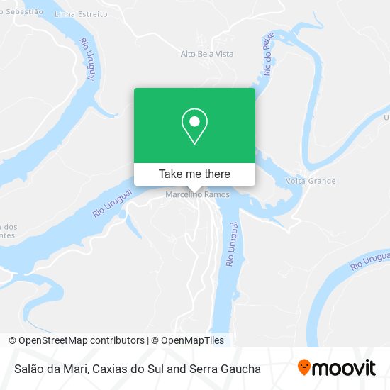 Salão da Mari map