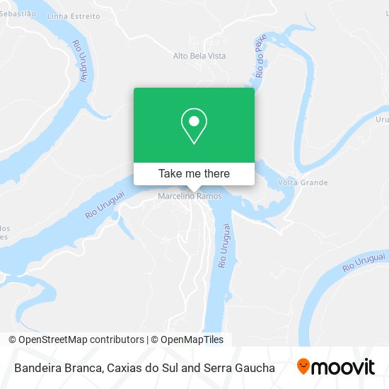 Bandeira Branca map