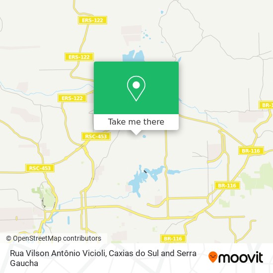 Rua Vilson Antônio Vicioli map