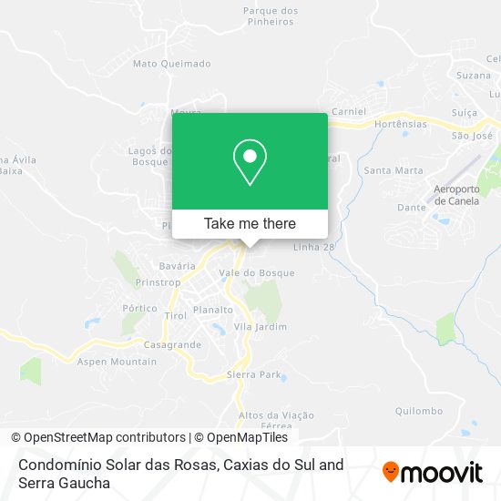 Condomínio Solar das Rosas map