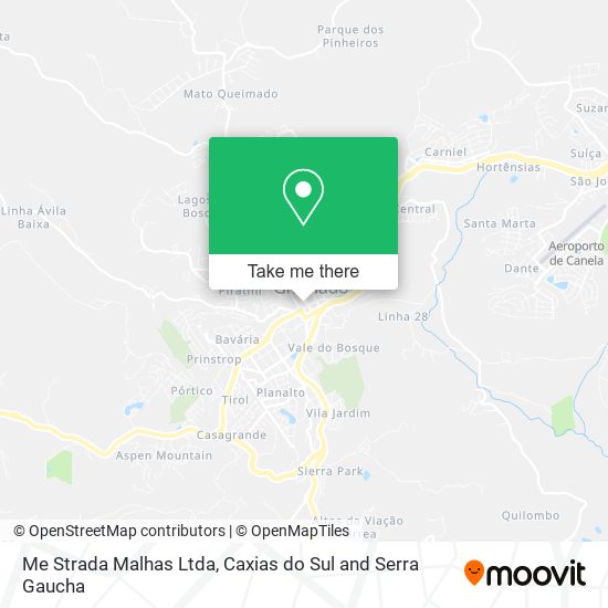Me Strada Malhas Ltda map
