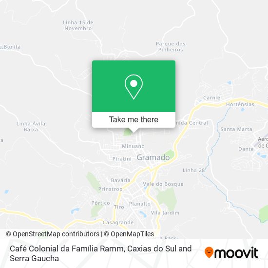 Café Colonial da Família Ramm map