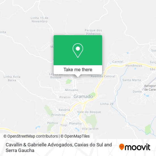 Cavallin & Gabrielle Advogados map