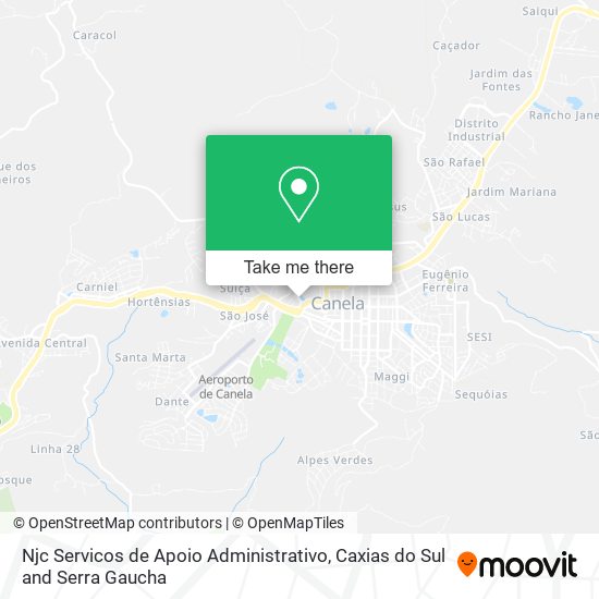 Njc Servicos de Apoio Administrativo map