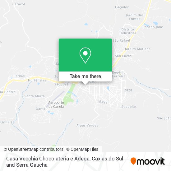 Casa Vecchia Chocolateria e Adega map