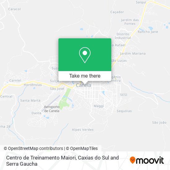 Centro de Treinamento Maiori map