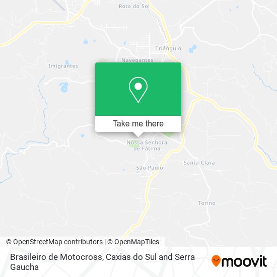 Brasileiro de Motocross map