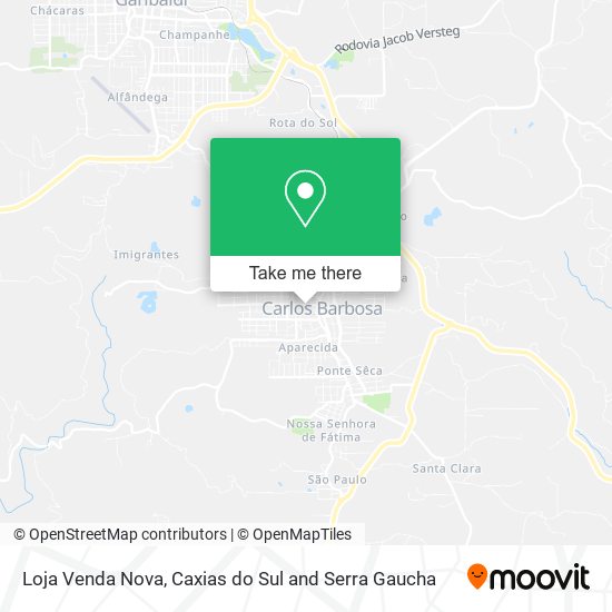 Loja Venda Nova map