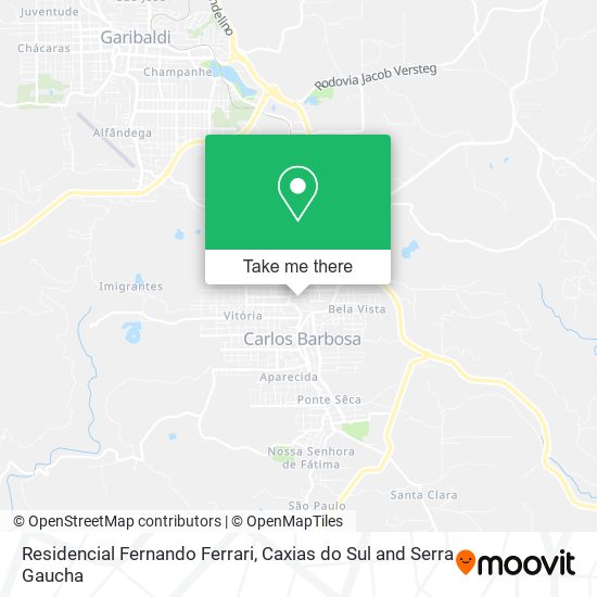 Residencial Fernando Ferrari map