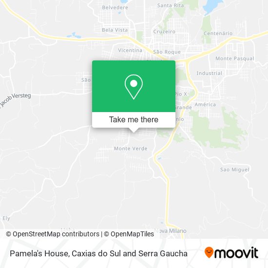 Pamela's House map