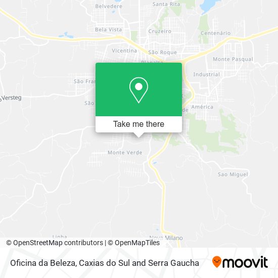 Oficina da Beleza map