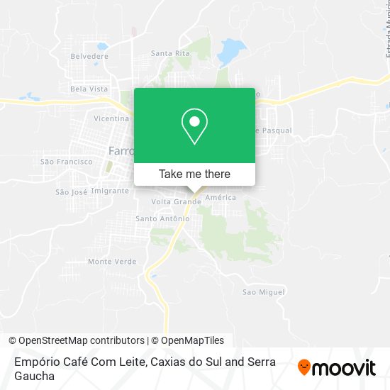 Empório Café Com Leite map