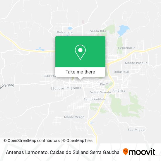 Antenas Lamonato map